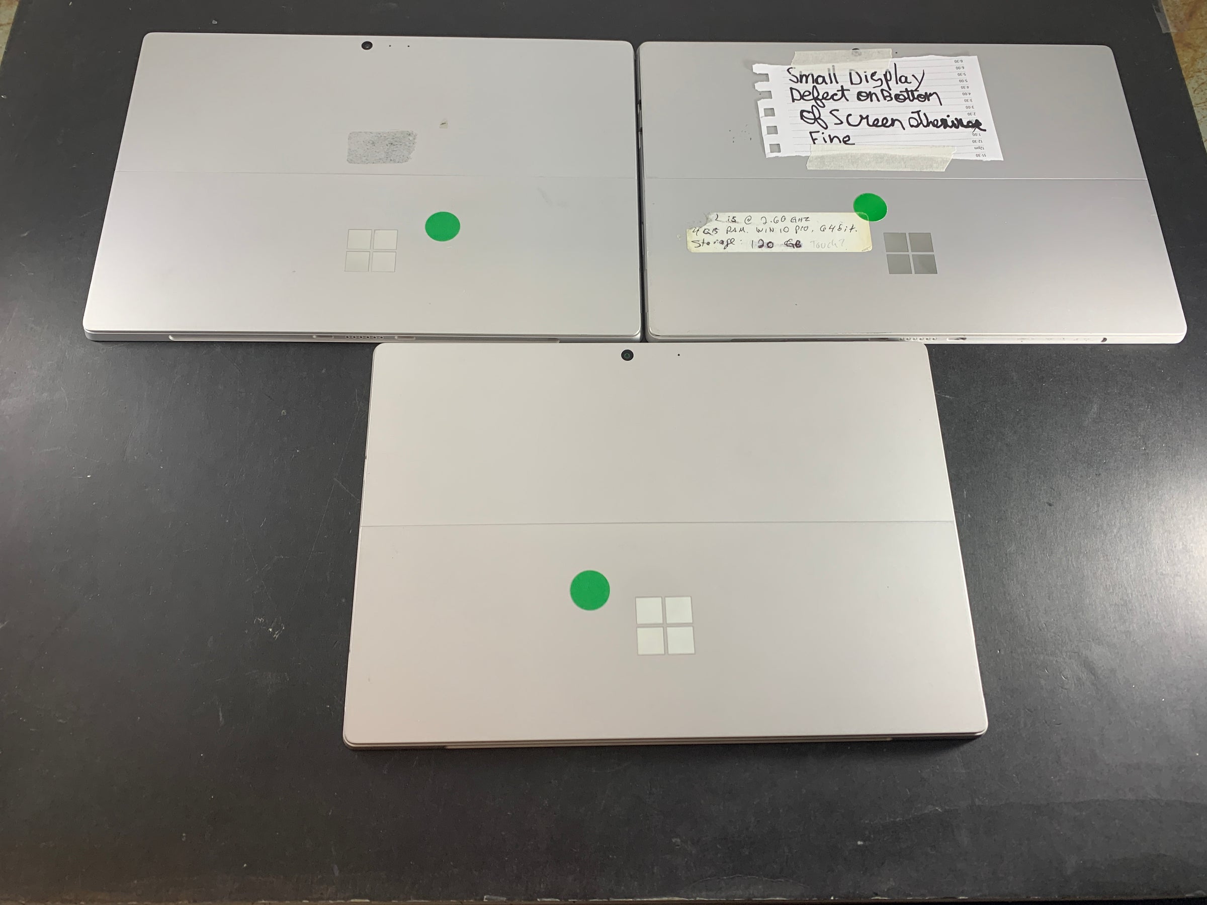 3X Microsoft Surface Pro Bundle Refurbished Tested (Pro 4 256GB